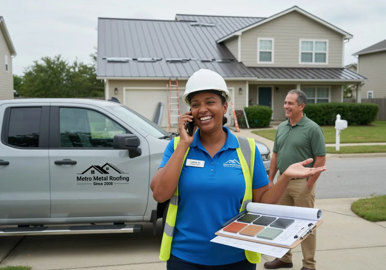 Storm Damage Metal Roof Repair in Merriman, NE